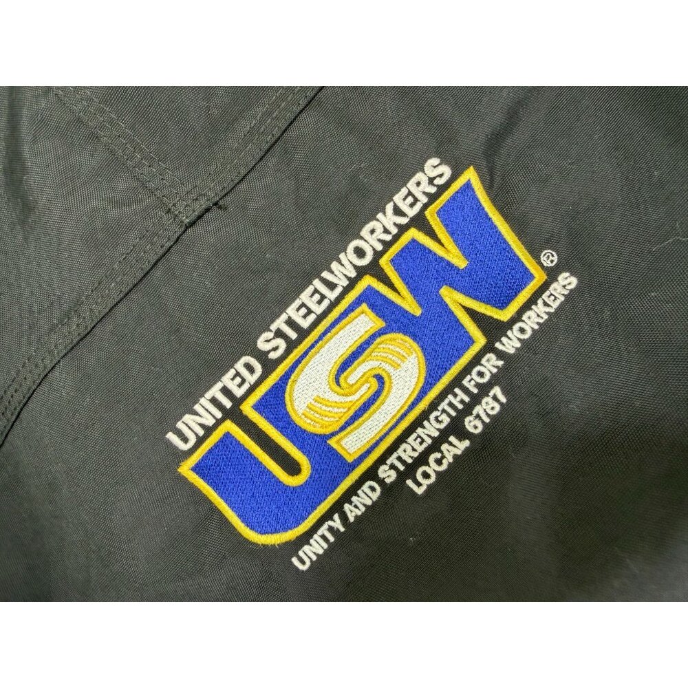 Carhartt J162 Shoreline Waterproof Jacket Men’s 2XL United Steelworkers No Hood - Picture 8 of 13